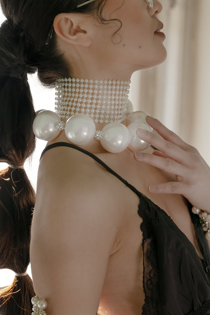 large pearl necklace | GG UNIQUE